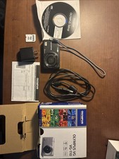 Olympus VG-110 12MP Digital Camera ORIGINAL BOX  ORGINAL ACCESSORIES  Sd Card