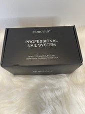 Morovan Professional Acrylic Nail Kit System Nail Art Set Brand New