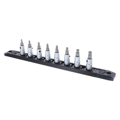 WIHA 71798.G Ball End Hex Bit Set,Pieces 9 5HYL2