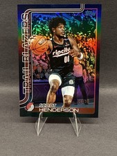 2025-26 Topps - Scoot Henderson #122 Black Holofoil /10