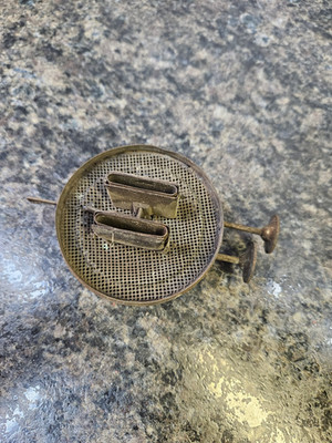 Apollo Duplex  Double-Wick Oil Lamp Burner -E.M.&Co. Pat. 1888-Edward Miller
