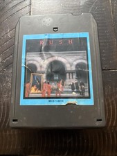 Vintage RUSH Moving Pictures 8-track tape MC-8-1-4013 Mercury records