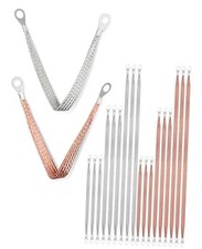 Universal Automotive Engine Ground Strap Kit 10"/ 15"/ 20" Fit for Most Cars,