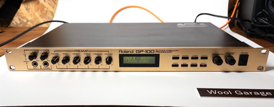 Roland GP-100 Guitar Preamp Processor Rack Unit 100V Tested Working from Japan