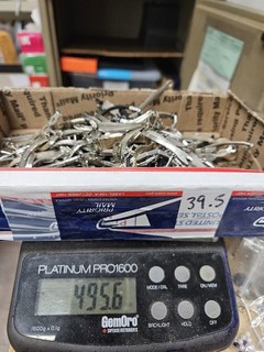 495 6 g di rottami di cinturino per orologio riempito in oro bianco 10k