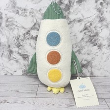 Cloud Island Rocket Plush Toy Baby Gender Neutral - New 