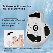 Rounded Curved Edges Mouse Feet Skates for Logitech MX Master4 Wireless Mouse