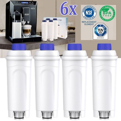 6x Wasserfilter für Delonghi ECAM 20.116.B Magnifica S Kaffeevollautomat DLSC002