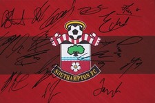 Football - Southampton - Hand Signed A4 Photograph - 2025/26 - COA