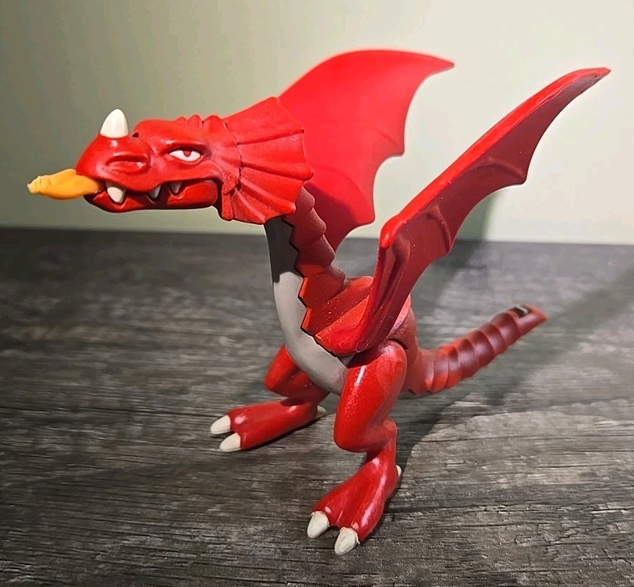 Playmobil Red Fire Breathing Dragon Medieval Fantasy Geobra