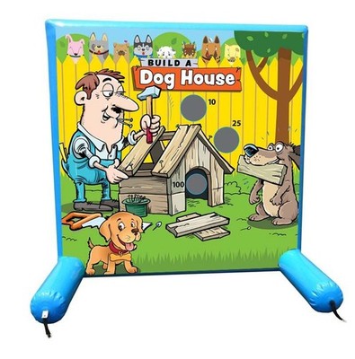 Interactive Sealed Inflatable Air Frame Game Dog House Kids Event Party Carnival