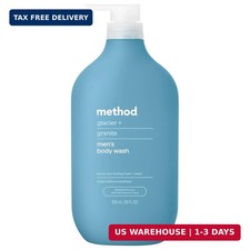 method Men's Body Wash, Glacier Granite, 28 fl oz