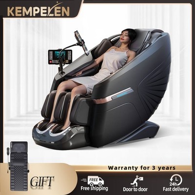 4D Massagesessel mit Sprachsteuerung, Wärme & Bluetooth, Zero Gravity Design