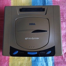 Sega Saturn Home Console HST-3200 with Box & Manual Tested Working AC100V Japan