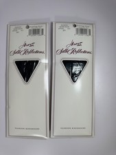 Lot 2 Pair Hanes Silk Reflections Silky Jet black Knee Highs A21