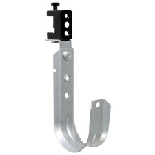 Abeicy 10 Packs 2" Heavy Duty Cable Support J Hooks with Swivel Beam Clamp, J...
