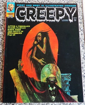 CREEPY # 46 July 1972 Warren Horror Comic Magazine Eerie Vampirella Super Copy!