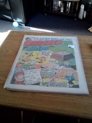 Whizzer and Chips 4th Jan  1986 Bagged