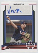2023 Panini USA Baseball Stars & Stripes Vaughn Neckar #18U2-VN Auto 0h29