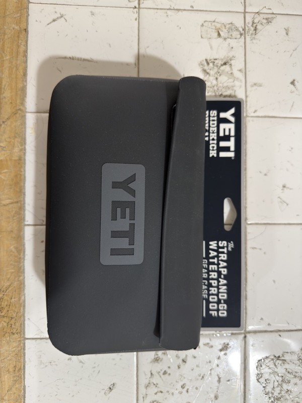 Yeti Sidekick Dry 3L Black Waterproof Gear Case New Charcoal