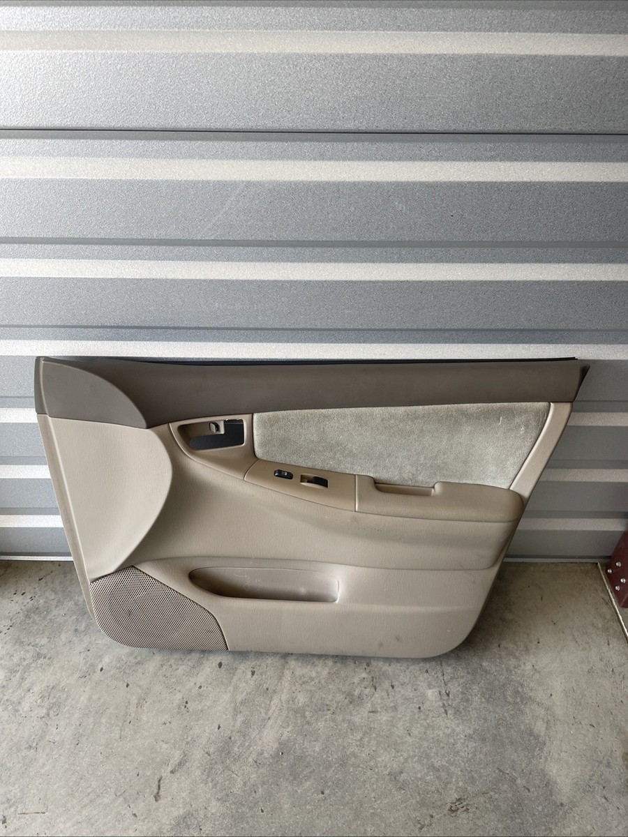 2003-2008 Toyota Corolla Right Front Passenger Door Panel Tan | eBay