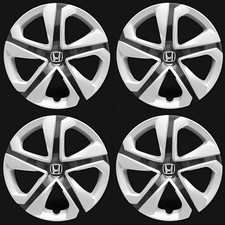 4 Hubcap For 2016-2019 Honda Civic 16 Wheel Cover Tiresteel Rim 55099 New