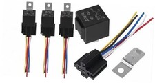 JD1914 12V 40A Automotive Relay Kit, 5-Pin SPDT with Wire Harness, Heavy Duty 3