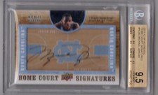 2011-12 SP Authentic Michael Jordan #HCMJ Home Court Signatures BGS 9.5