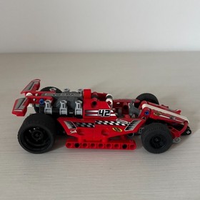 LEGO TECHNIC - 42011 - RACING CAR - PULL BACK - COMPLETE NO INSTRUCTIONS OR BOX