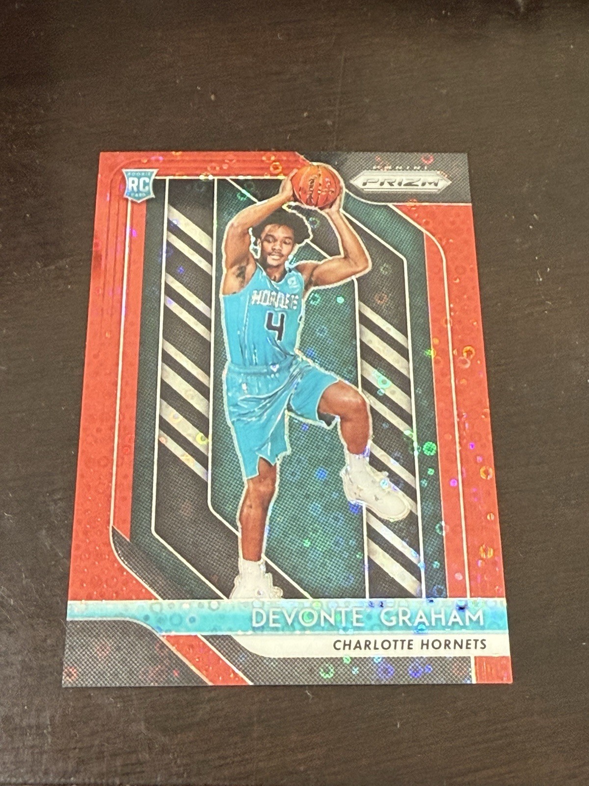 Devonte Graham 2018 Prizm Fast break Red #288 12/125