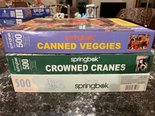 Springbok Puzzle Lot of 3, all 500 pieces - all COMPLETE!
