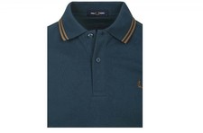 Image of Fred Perry Polo M3600-Z48 Dark Green /Petrol Size M