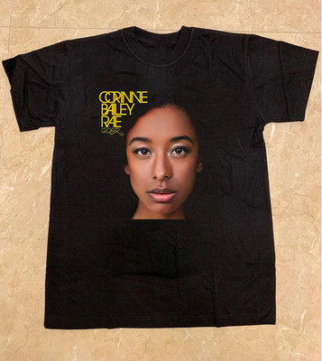 Corinne Bailey Rae Black Cotton Shirt Full size S-5XL Unisex L349