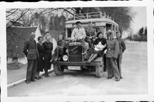 WW2 Photo Wehrmacht Photo Soldiers Vehicle Vehicle Truck