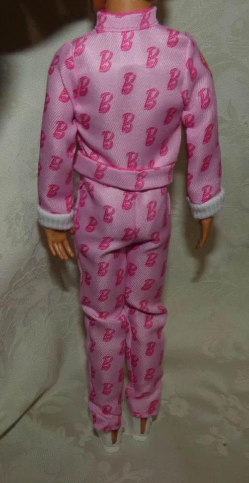 MATTEL KEN - BARBIE MOVIE PINK JUMPSUIT & WHITE SHOES FASHION LOT FOR DOLL - Image 4 of 4