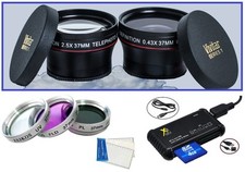 7Pc Super Saving HD Accessory Kit for Sony HDR-CX115e HDR-CX116e