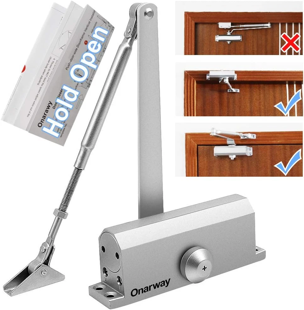 Auto door closer outlet