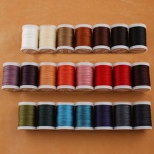 Waxed thread slipping twine upholstery leather craft thread 0.5mm hand sewing