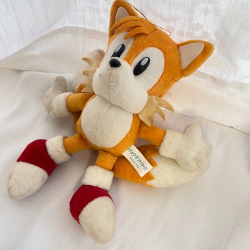 Sonic The Fighters Plush Doll SEGA Sonic the Hedgehog 1997 JAPAN Vintage Tails - Picture 6 of 23