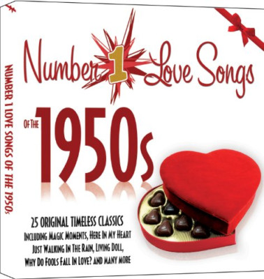 No.1 Love Songs Of The 1950s Various CD Top-quality Free UK shipping Audio CD
