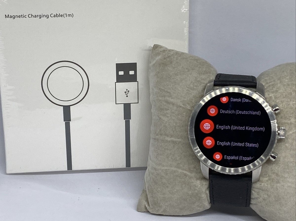 Fossil Gen 3 Authentic Genuine Smart Watch Custom Band FTW4003 CR594 Fossil Gen 3 Authentic Genuine Smart Watch Custom Band  main image 4