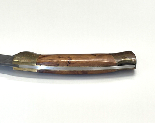 Boker Annual Damascus 1984 Folding Knife Limited 204/999 Thuya Wood Germany - Picture 15 of 24