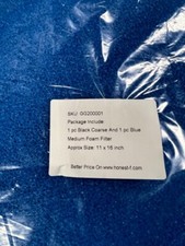 LTWHome Aquarium Bio Sponge Foam Filter Media Pad for Fish Tank 11x16