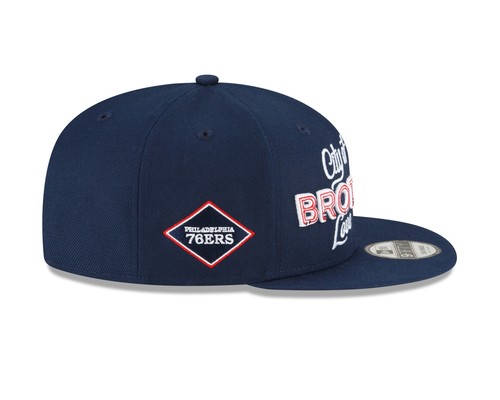 New Era NBA Men's Philadelphia 76ers 2023 City Edition 9FIFTY Snapback Hat - Picture 6 of 7