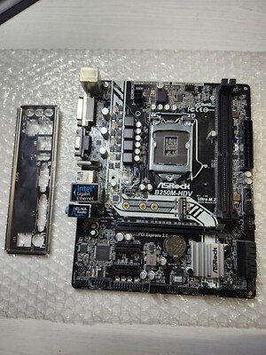 ASRock B250M-HDV Intel LGA1151 DDR4 mATX Motherboard