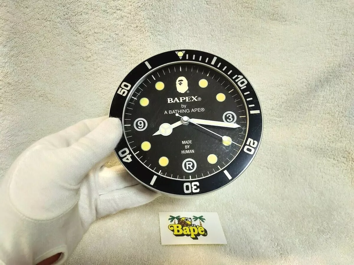 A Bathing APE clock BAPEX Collection Limited Edition Very RARE From Japan  猿時計