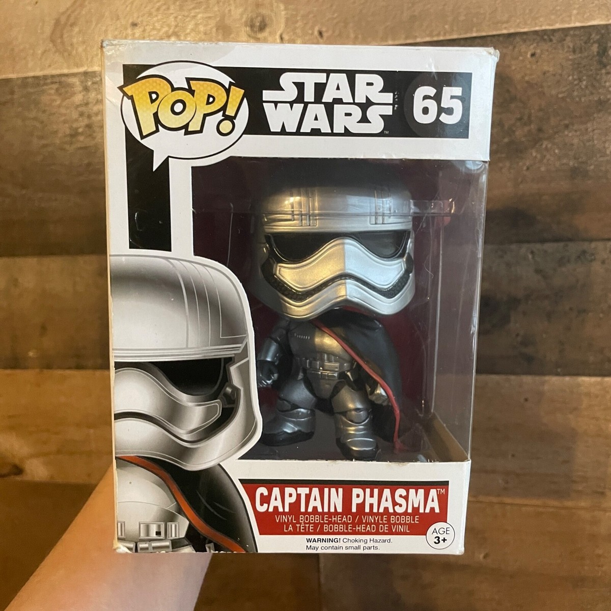 Captain Phasma Star Wars Funko Pop Bobble Head Disney Collect Gift
