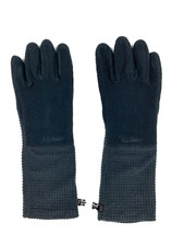 Vintage LL Bean Grid Fleece Extra Long Gloves Unisex Large - Nice 