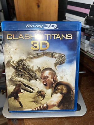 Clash of the Titans (Blu-ray Disc, 2010, 2-Disc Set, 3D)