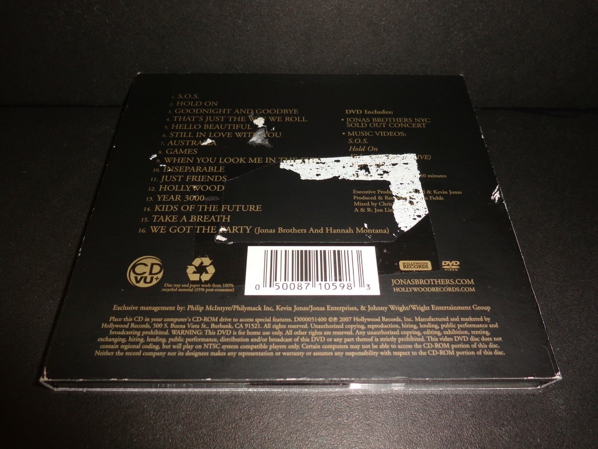 THE BONUS JONAS EDITION by THE JONAS BROTHERS-Rare Collectible CD